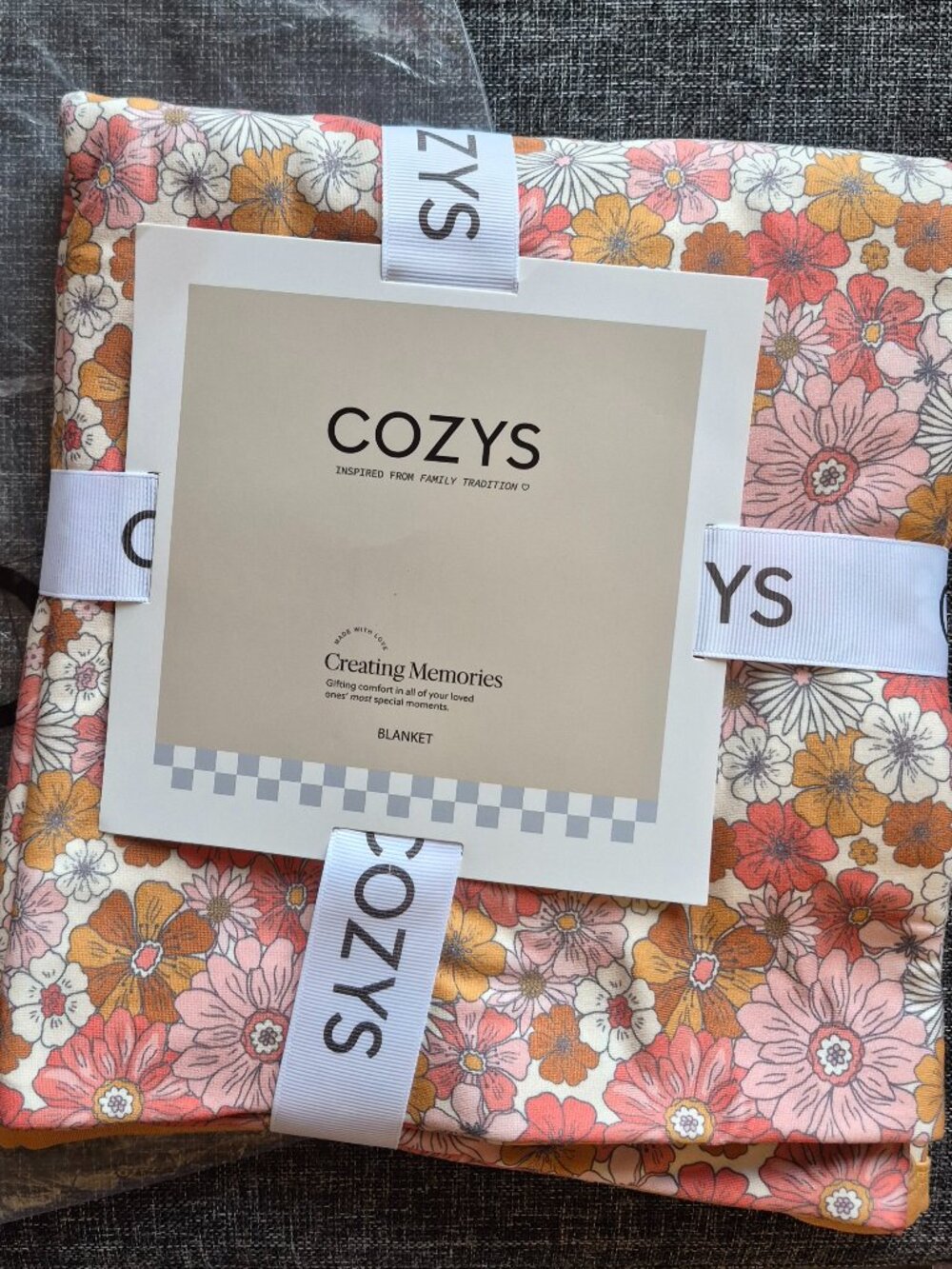 Cozys jersey knit blanket- small
